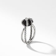 Ring with Black Onyx and Diamonds