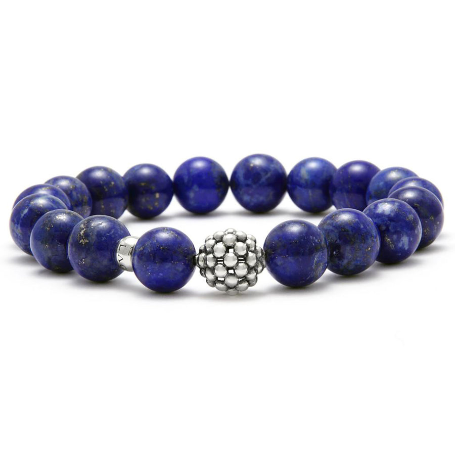 Maya Lapis Lazuli Bead Bracelet