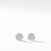 Petite Pave Earrings with Diamonds
