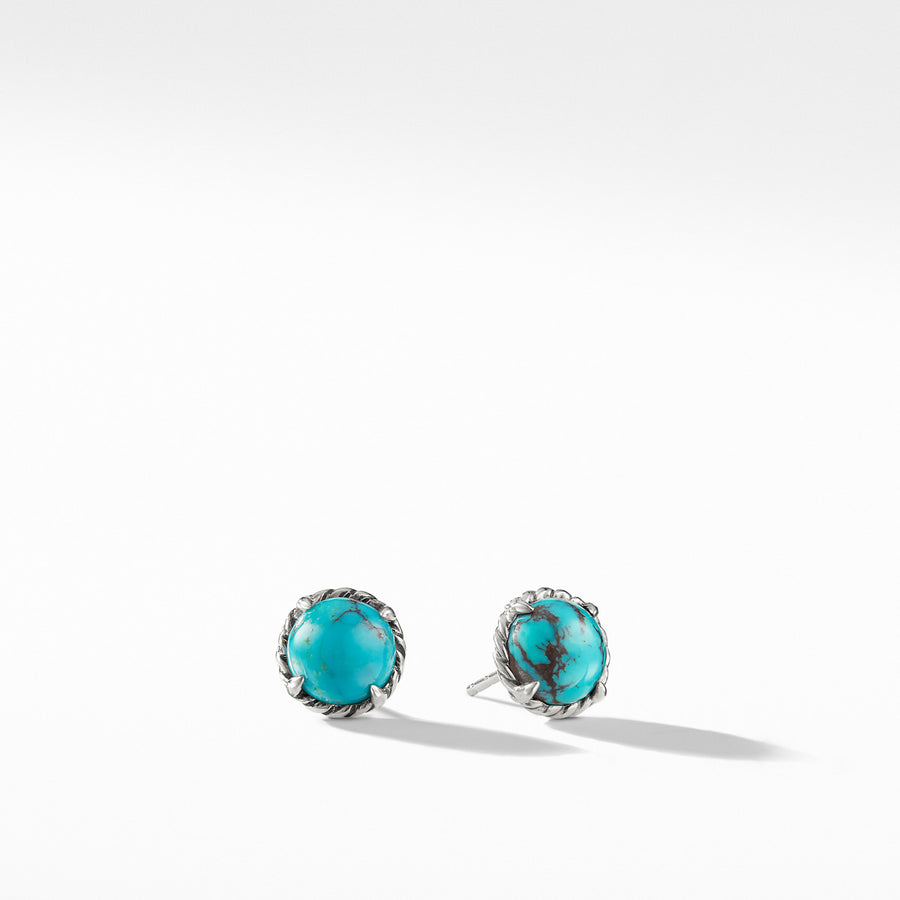 Chatelaine Earrings with Turquoise