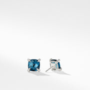 Chatelaine Earrings with Hampton Blue Topaz and Diamonds