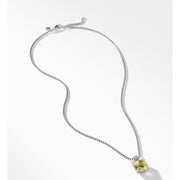 Chatelaine Pendant Necklace with Lemon Citrine and Diamonds