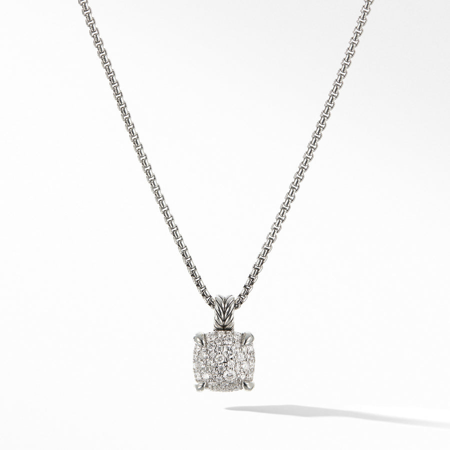 Chatelaine Pendant Necklace with Diamonds
