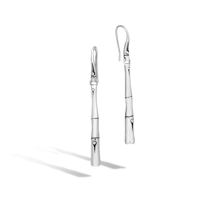 Bamboo Collection Linear Drop Earrings