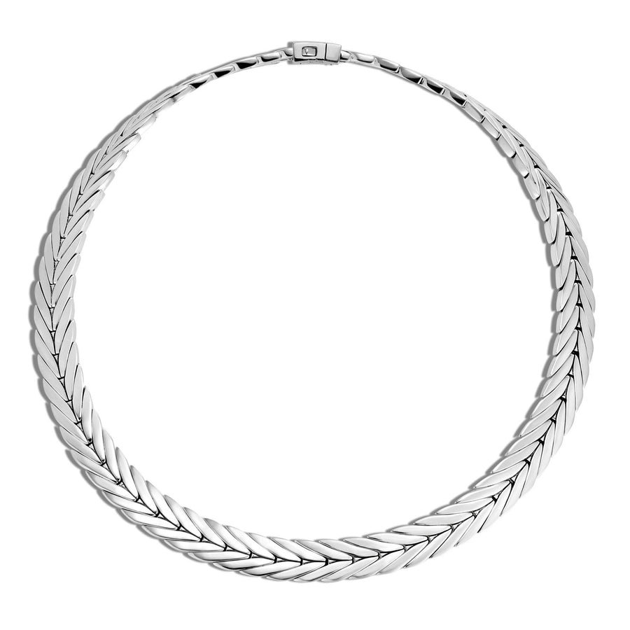 Modern Chain Silver Medium Necklace