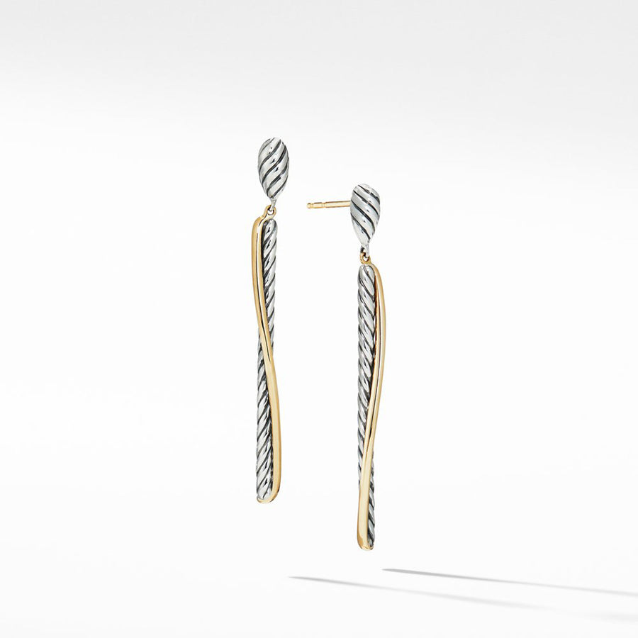Crossover Collection® Earrings with 18k Yellow Gold