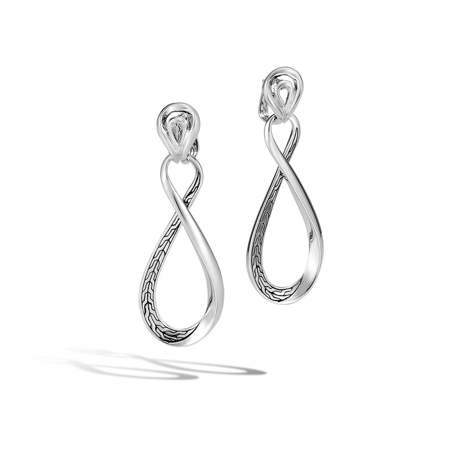 Asli Classic Chain Link Silver Earrings