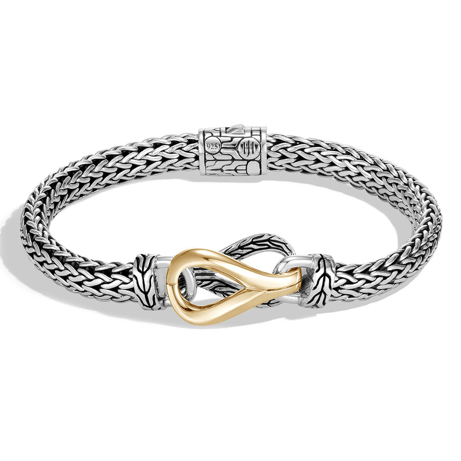 Asli Classic Chain Link 18K Gold and Silver Small Chain Bracelet