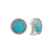 Maya Turquoise Circle Earrings