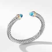 Cable Classics Bracelet with Turquoise and 14K Gold