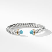 Cable Classics Bracelet with Turquoise and 14K Gold