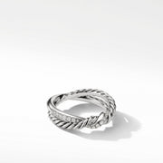 Continuance Twist Ring with Diamonds
