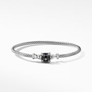 Chatelaine Bracelet with Black Onyx and Diamonds