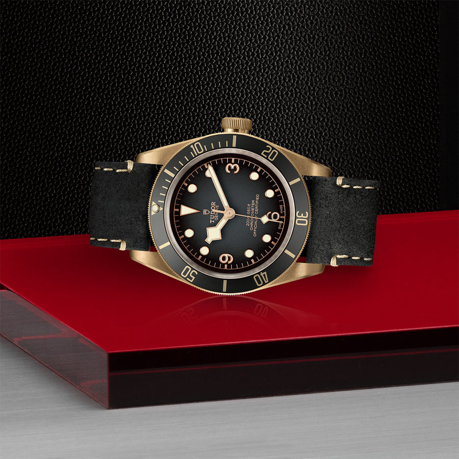 TUDOR Black Bay Bronze 43mm - M79250BA-0001 at Shreve & Co.