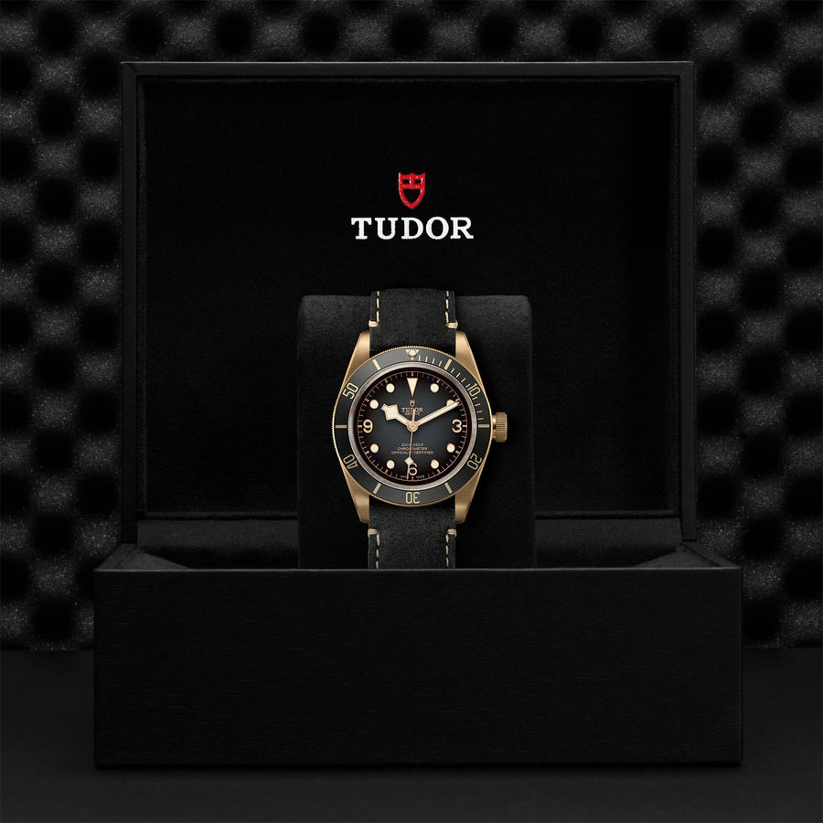 TUDOR Black Bay Bronze 43mm - M79250BA-0001 at Shreve & Co.