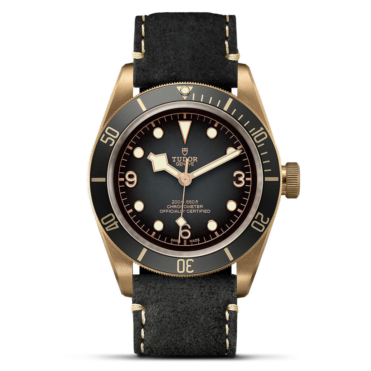 TUDOR Black Bay Bronze 43mm - M79250BA-0001 at Shreve & Co.