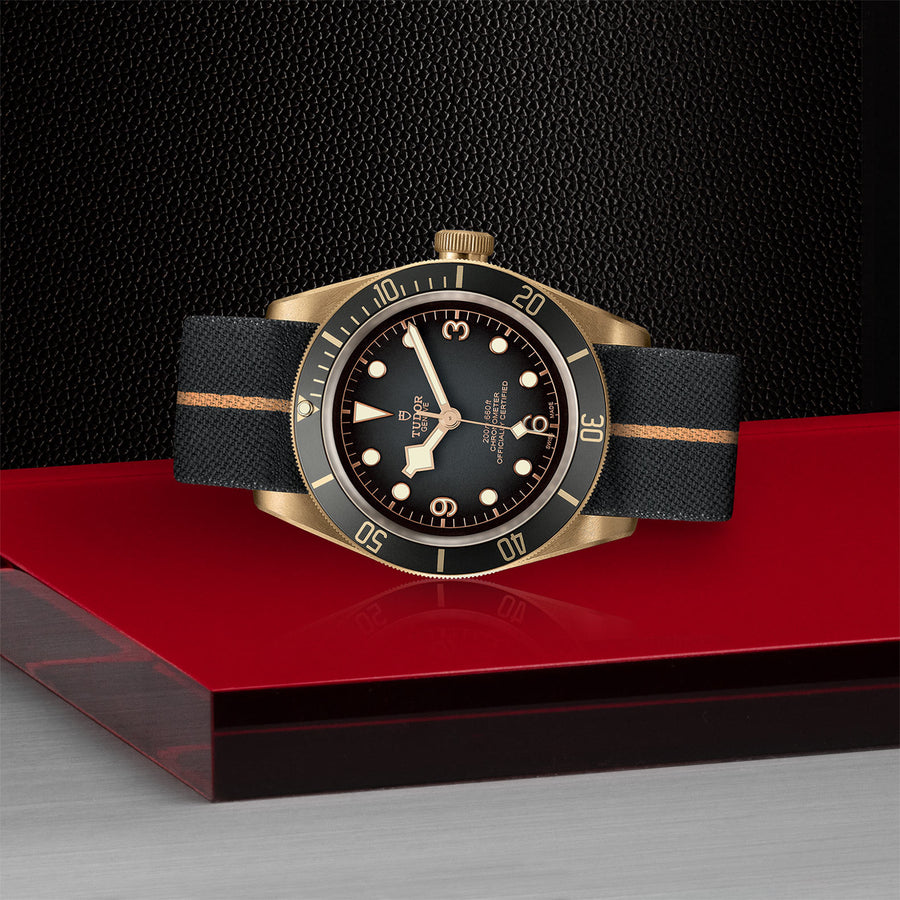 TUDOR Black Bay Bronze 43mm - M79250BA-0002 at Shreve & Co.