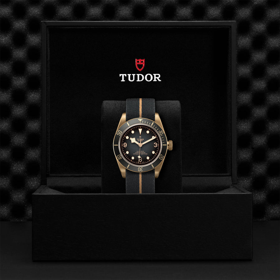 TUDOR Black Bay Bronze 43mm - M79250BA-0002 at Shreve & Co.
