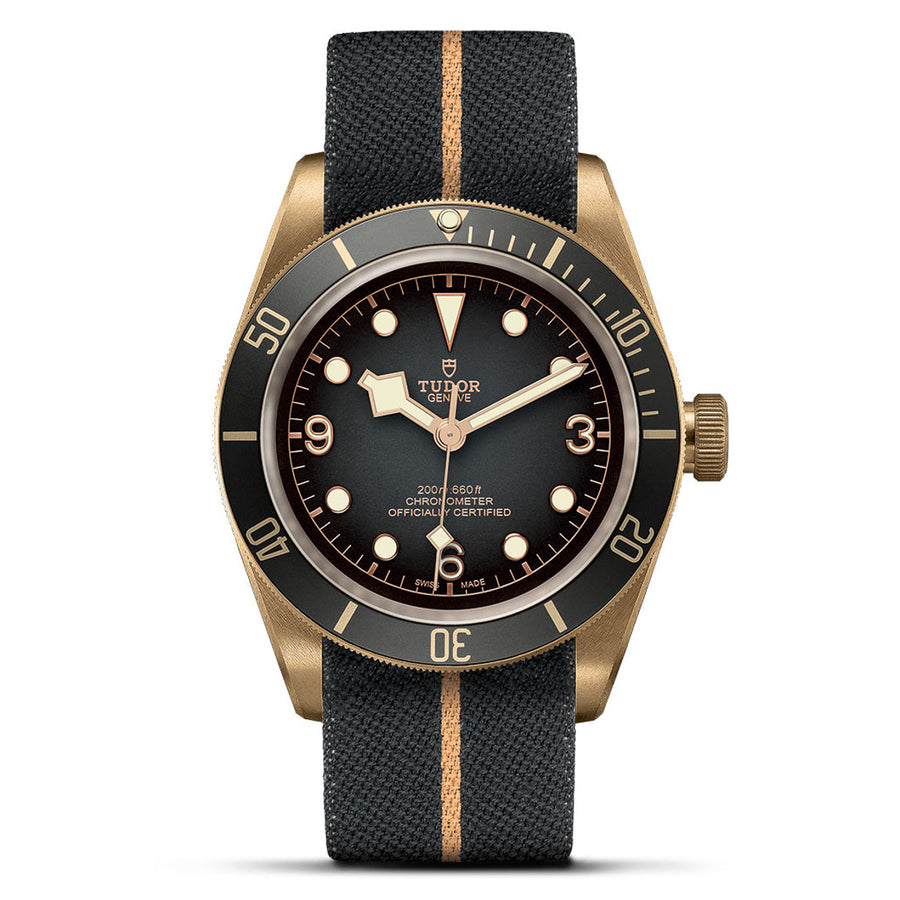 TUDOR Black Bay Bronze 43mm - M79250BA-0002 at Shreve & Co.