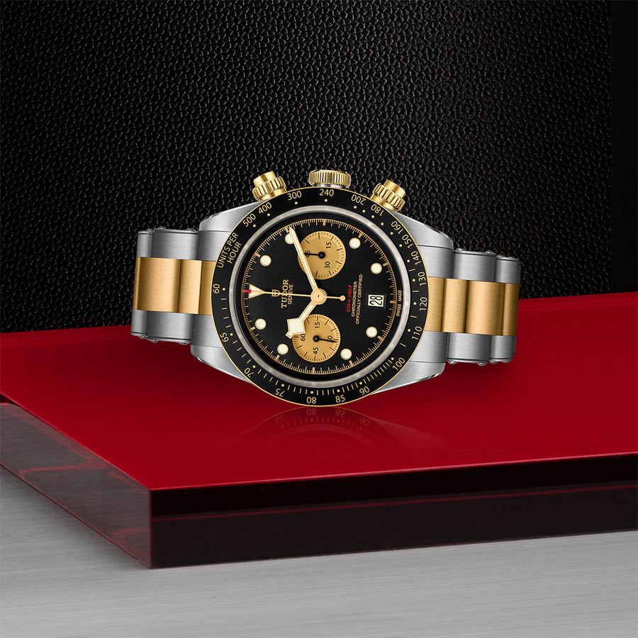 TUDOR Black Bay Chrono S&G 41mm - M79363N-0001 at Shreve & Co.
