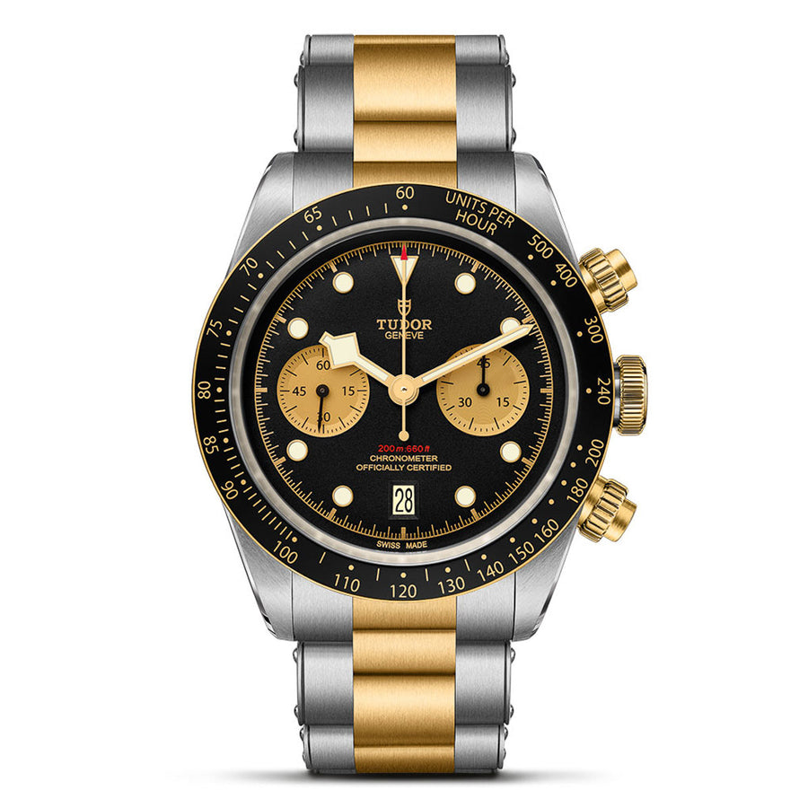 TUDOR Black Bay Chrono S&G 41mm - M79363N-0001 at Shreve & Co.