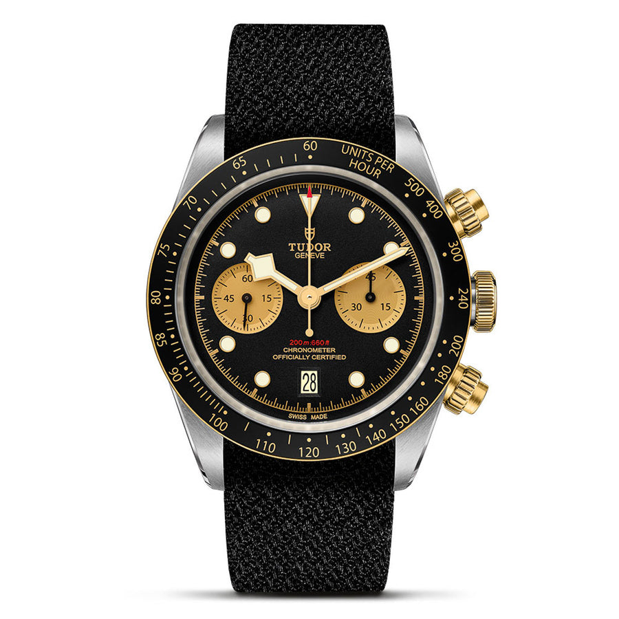 TUDOR Black Bay Chrono S&G 41mm - M79363N-0003 at Shreve & Co.