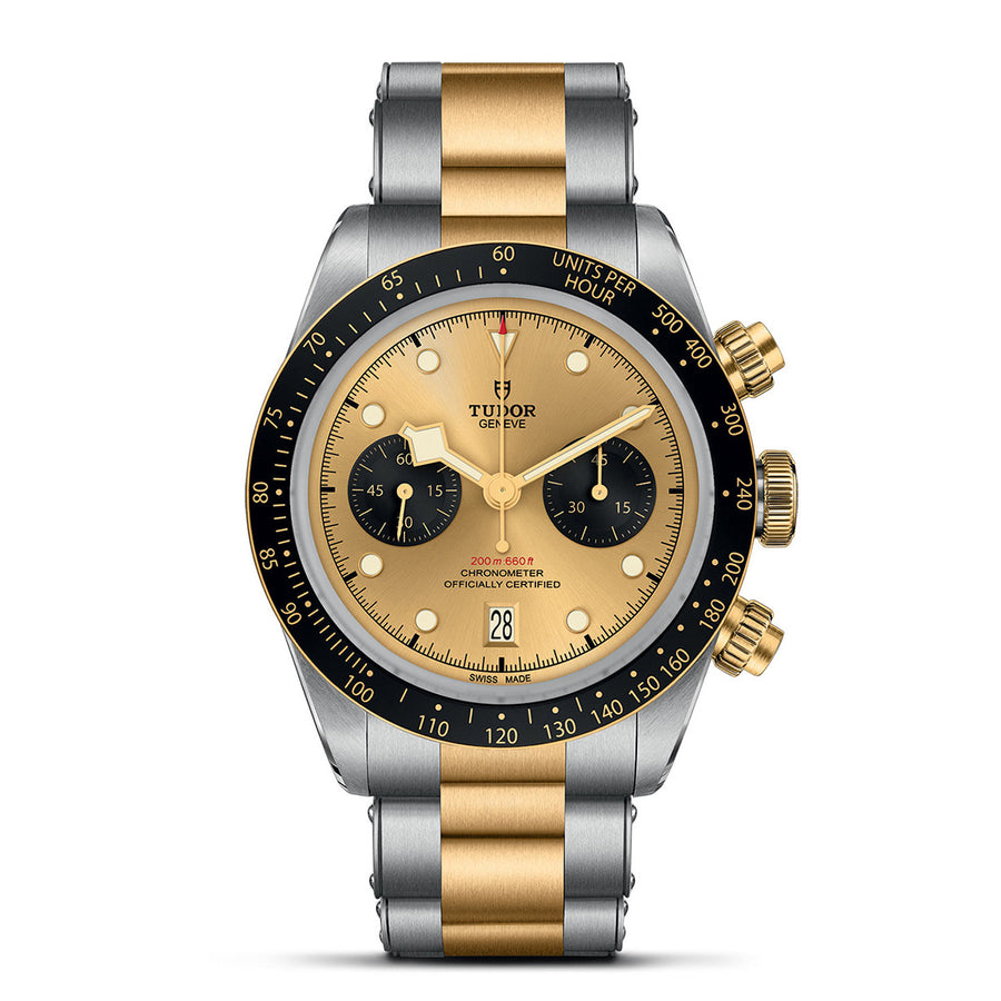 TUDOR Black Bay Chrono S&G 41mm - M79363N-0007 at Shreve & Co.
