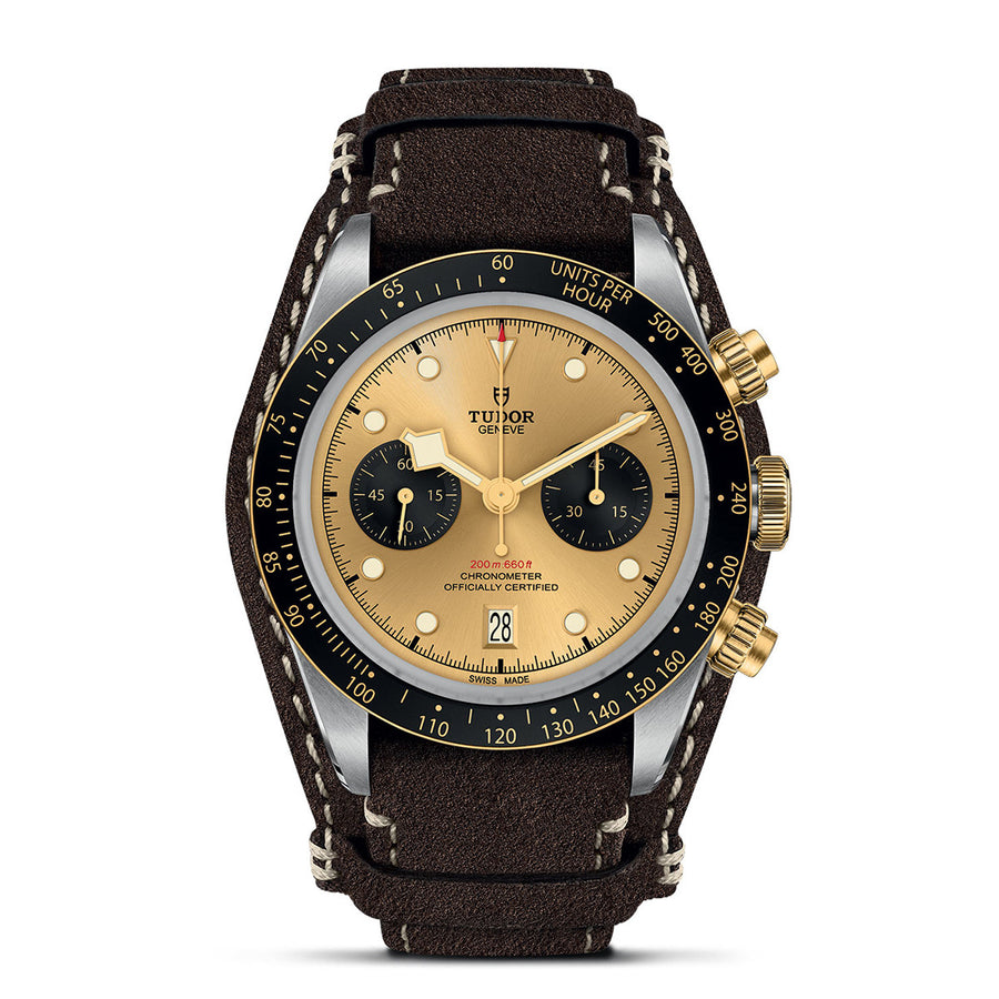 TUDOR Black Bay Chrono S&G 41mm - M79363N-0008 at Shreve & Co.