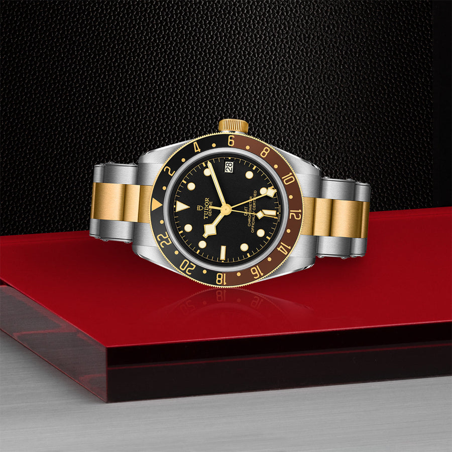 TUDOR Black Bay GMT S&G 41mm - M79833MN-0001 at Shreve & Co.