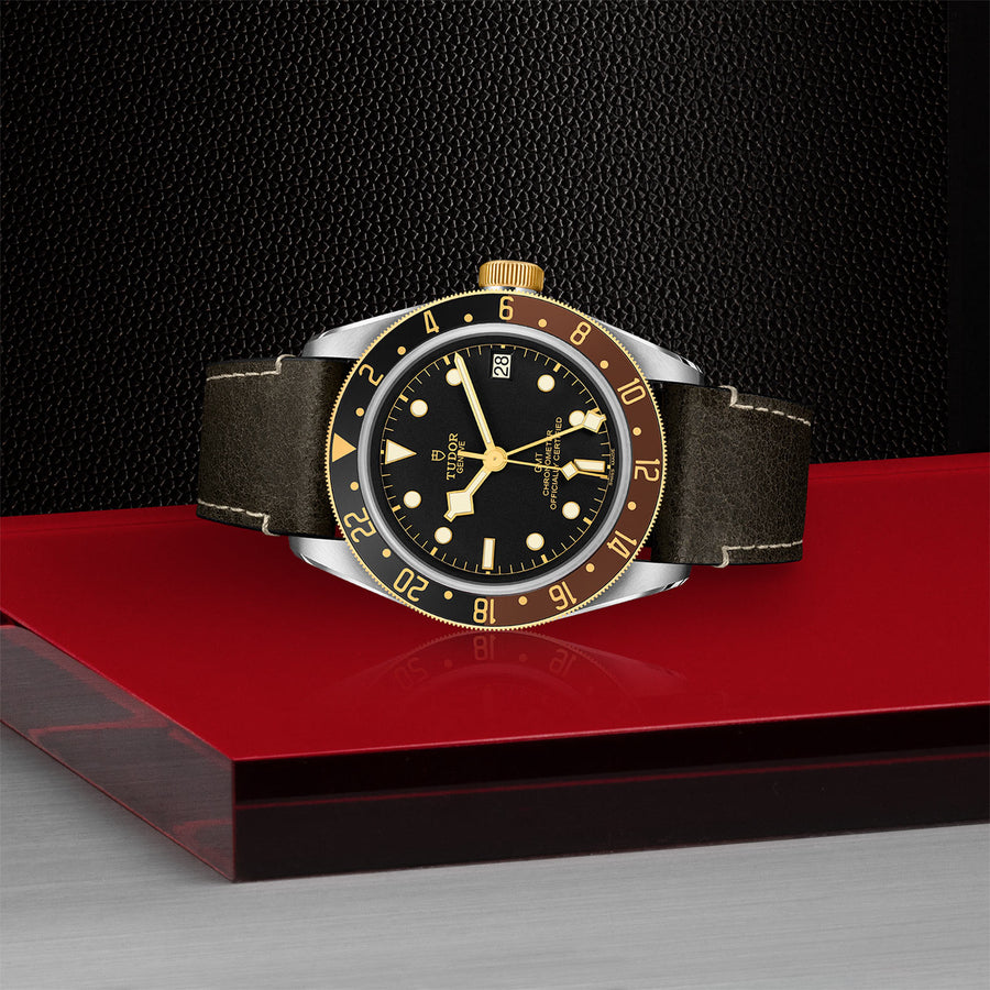 TUDOR Black Bay GMT S&G 41mm - M79833MN-0003 at Shreve & Co.