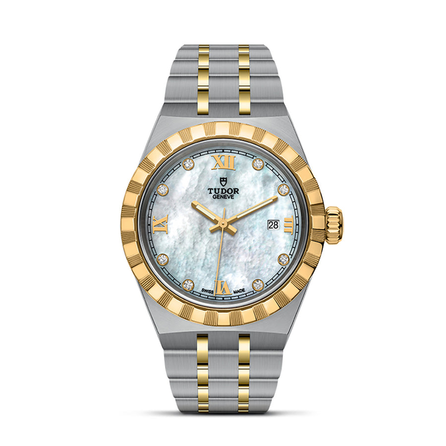 TUDOR Royal 28mm - M28303-0007 at Shreve & Co.