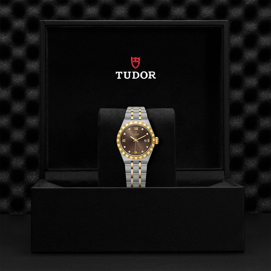 TUDOR Royal 28mm - M28303-0009 at Shreve & Co.